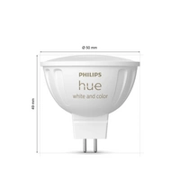 Philips Hue LED-Leuchtmittel 8719514491649 EEK: G (A - G) Hue White & Color Ambiance GU5.3 EEK: G (A - G) Philips Hue LED-Leuchtmittel 8719514491649 EEK: G (A - G) Hue White & Color Ambiance GU5.3 EEK: G (A - G)