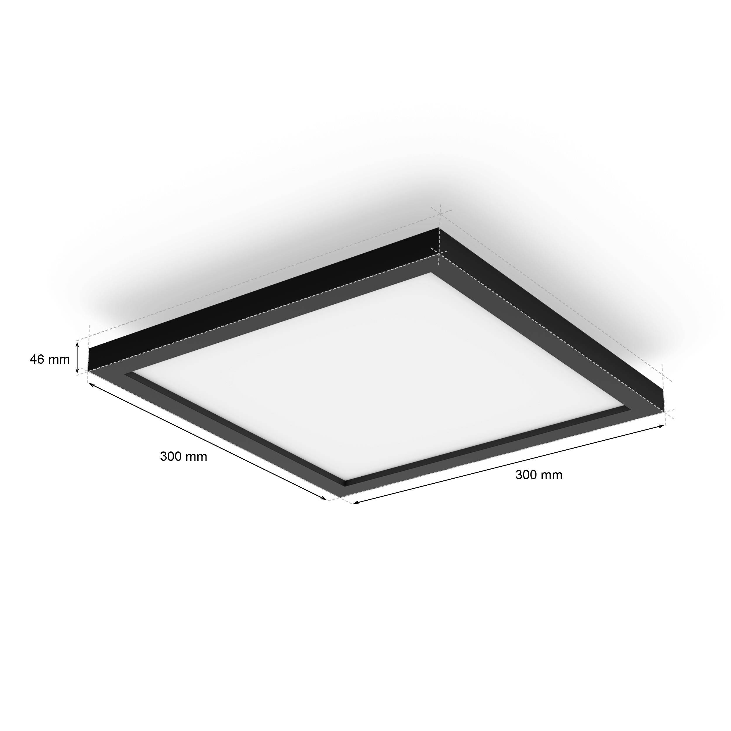 Hue LED-Panel mit Dimmschalter 8720169159013 Aurelle WA 19 W