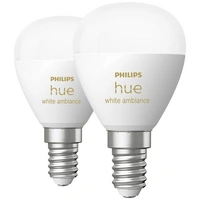 Philips Hue LED-Leuchtmittel 8719514491168 EEK: F (A - G) Hue White Ambiance Luster E14 5.1 W EEK: F (A - G) Philips Hue LED-Leuchtmittel 8719514491168 EEK: F (A - G) Hue White Ambiance Luster E14 5.1 W EEK: F (A - G)