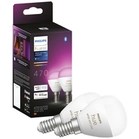 Philips Hue LED-Leuchtmittel 8719514491281 EEK: F (A - G) Hue White & Color Ambiance Luster E14 5.1W EEK: F (A - G) Philips Hue LED-Leuchtmittel 8719514491281 EEK: F (A - G) Hue White & Color Ambiance Luster E14 5.1W EEK: F (A - G)