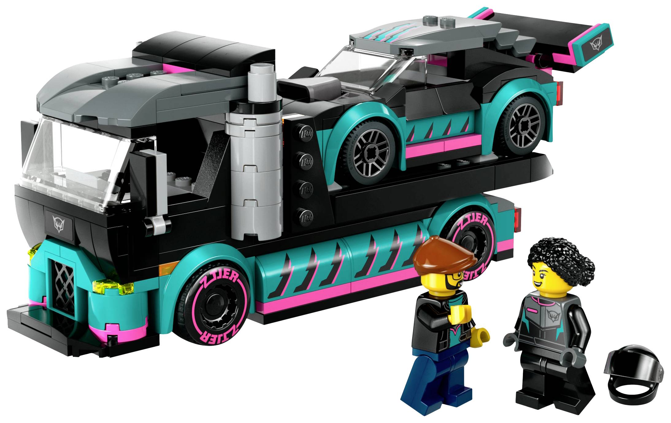 60406 LEGO® CITY Autotransporter mit Rennwagen