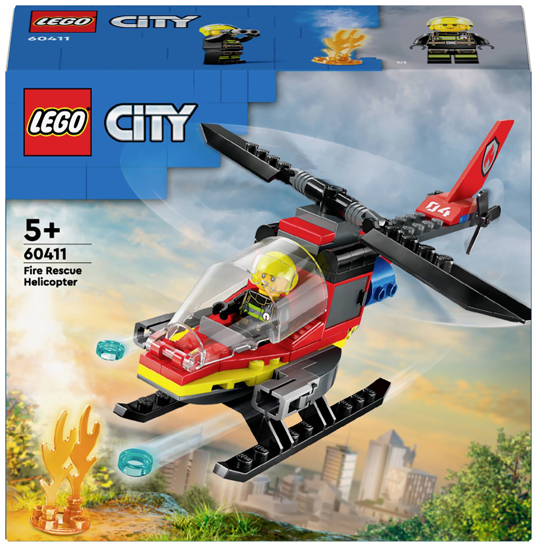 60411 LEGO® CITY Feuerwehrhubschrauber