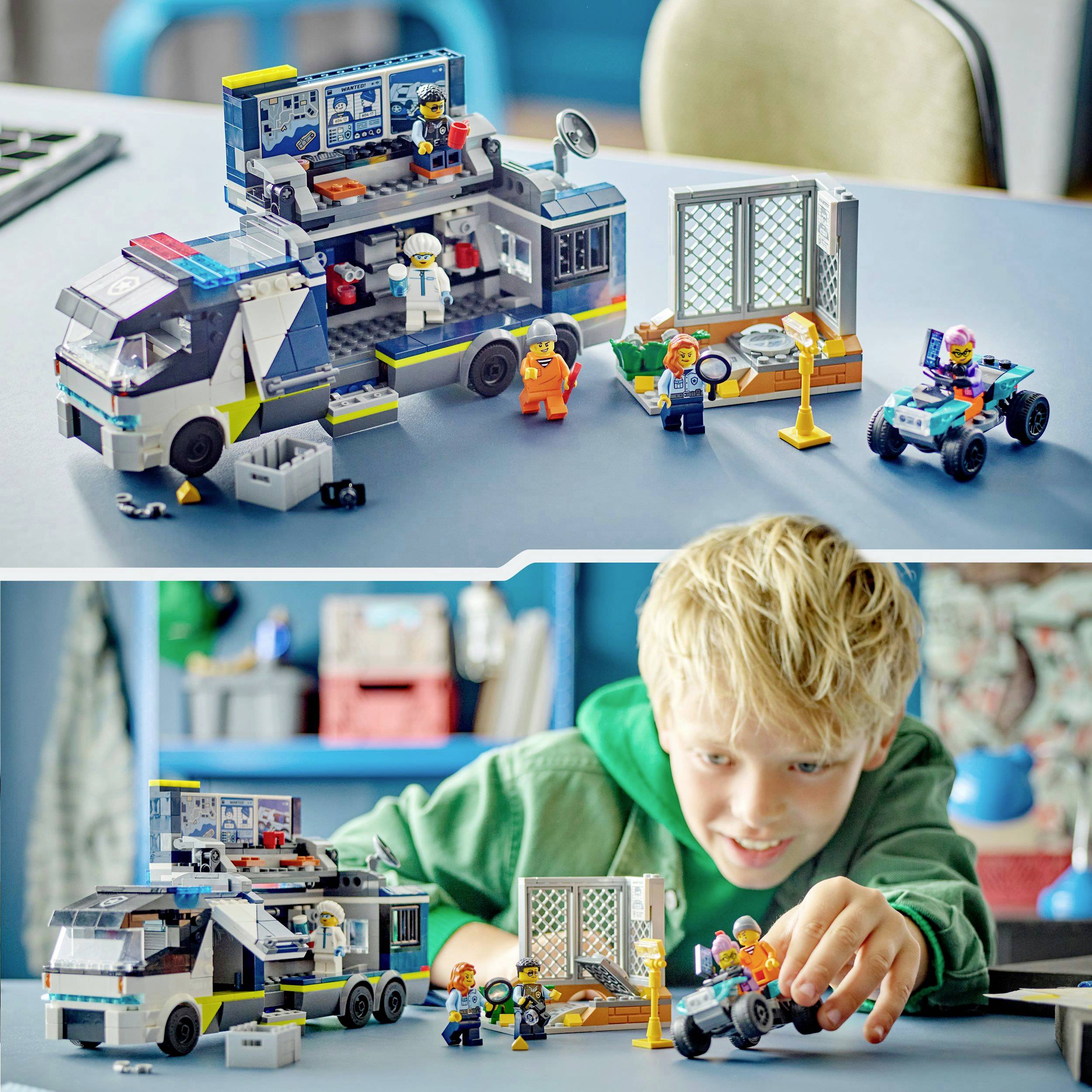 60418 LEGO® CITY Polizeitruck mit Labor