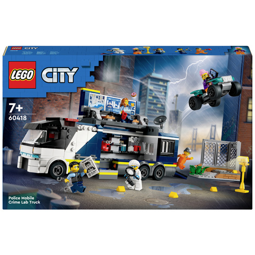 60418 LEGO® CITY Polizeitruck mit Labor