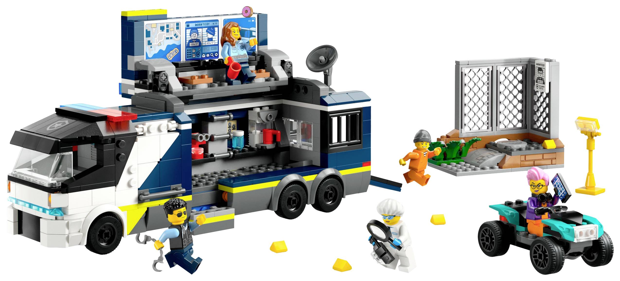 60418 LEGO® CITY Polizeitruck mit Labor