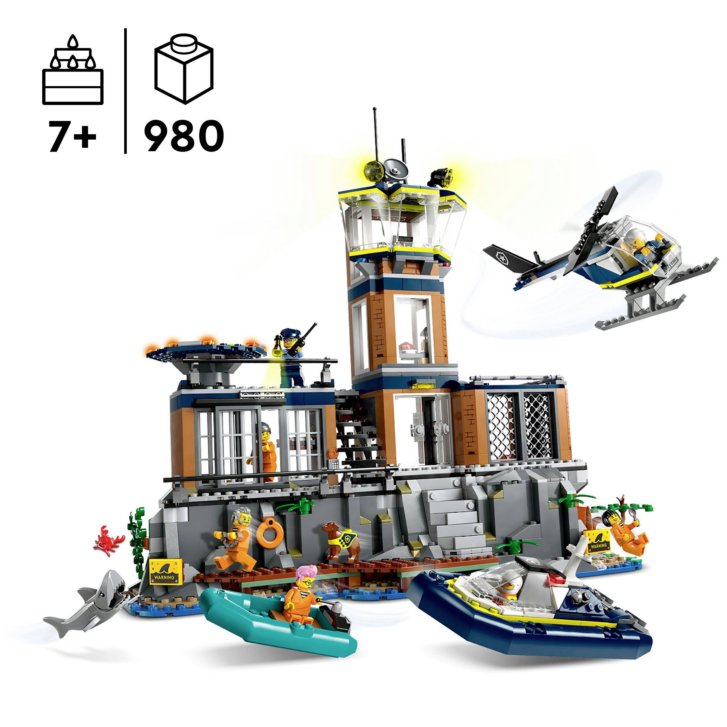 60419 LEGO® CITY Polizeistation auf der Gefängnisinsel