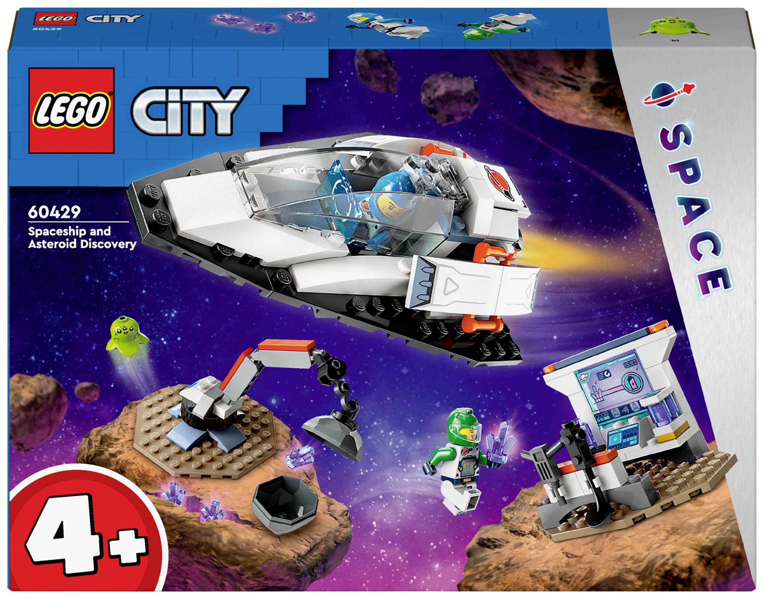 60429 LEGO® CITY Bergung eines Asteroiden im Weltall