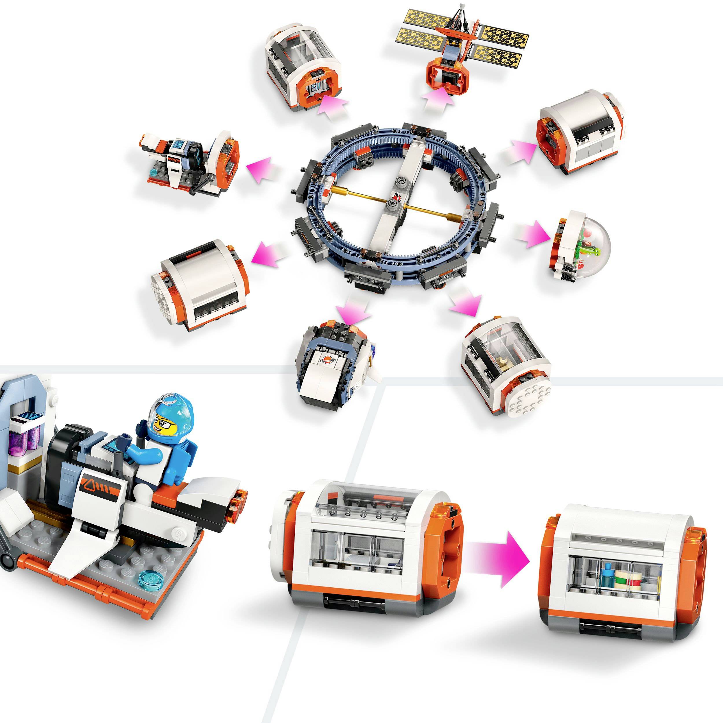 60433 LEGO® CITY Modulare Raumstation