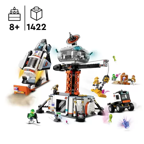 60434 LEGO® CITY Raumbasis mit Startrampe 60434 LEGO® CITY Raumbasis mit Startrampe