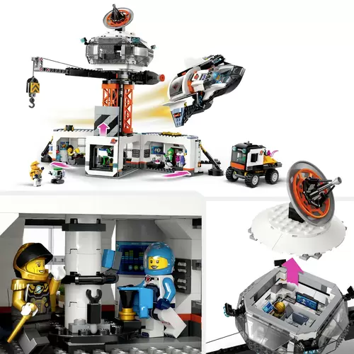 60434 LEGO® CITY Raumbasis mit Startrampe 60434 LEGO® CITY Raumbasis mit Startrampe