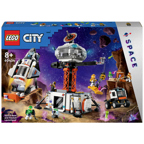 60434 LEGO® CITY Raumbasis mit Startrampe