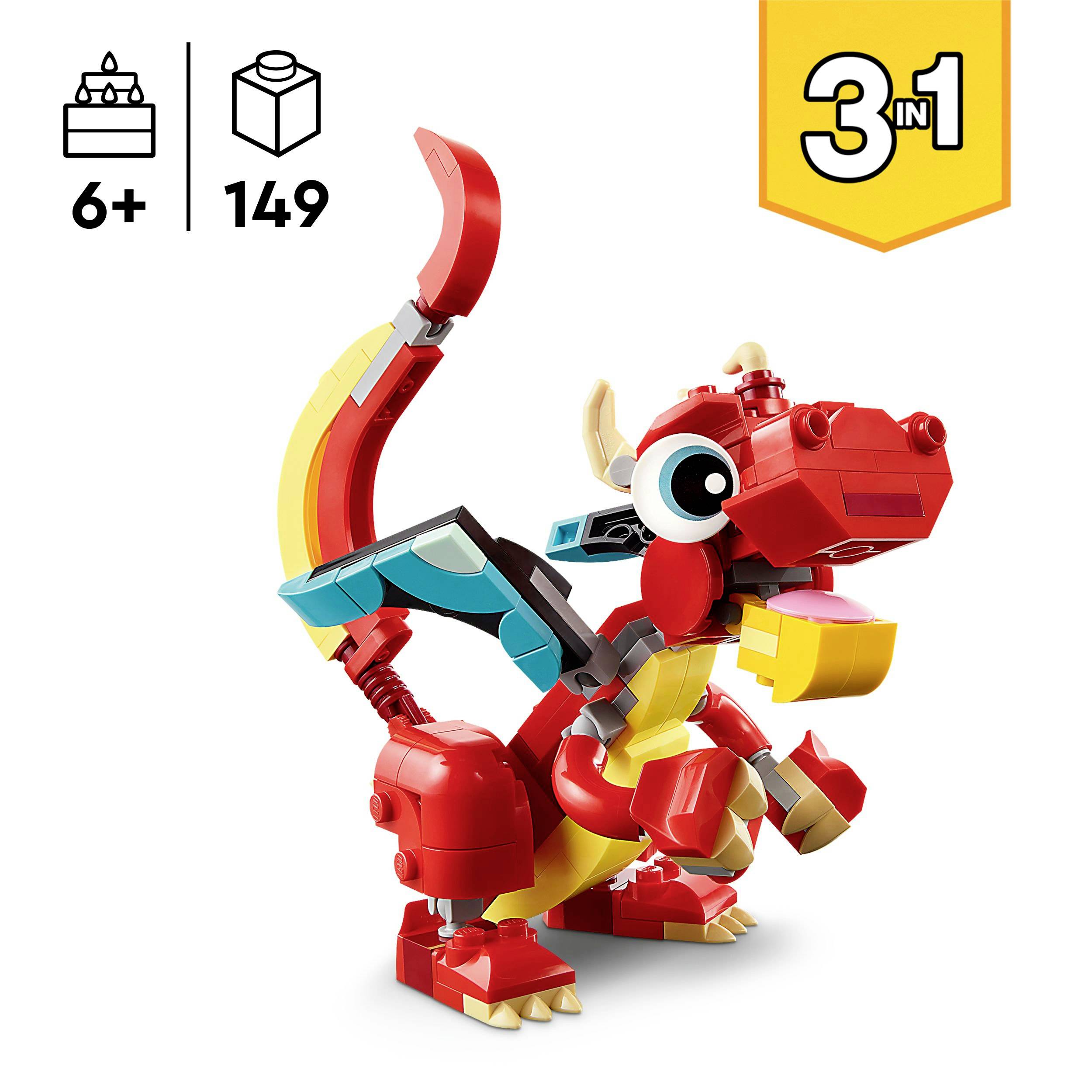 31145 LEGO® CREATOR Roter Drache