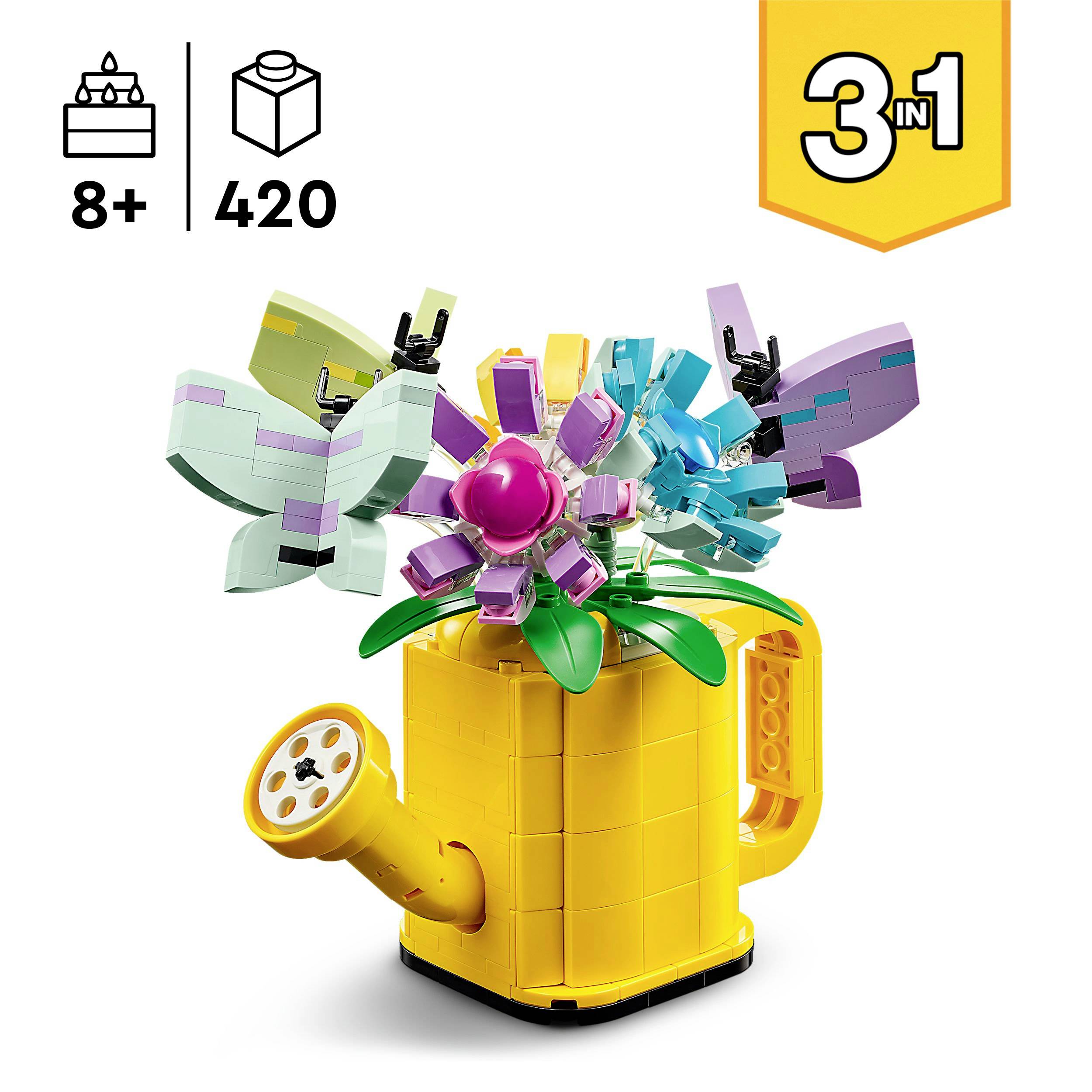 31149 LEGO® CREATOR Gießkanne mit Blumen