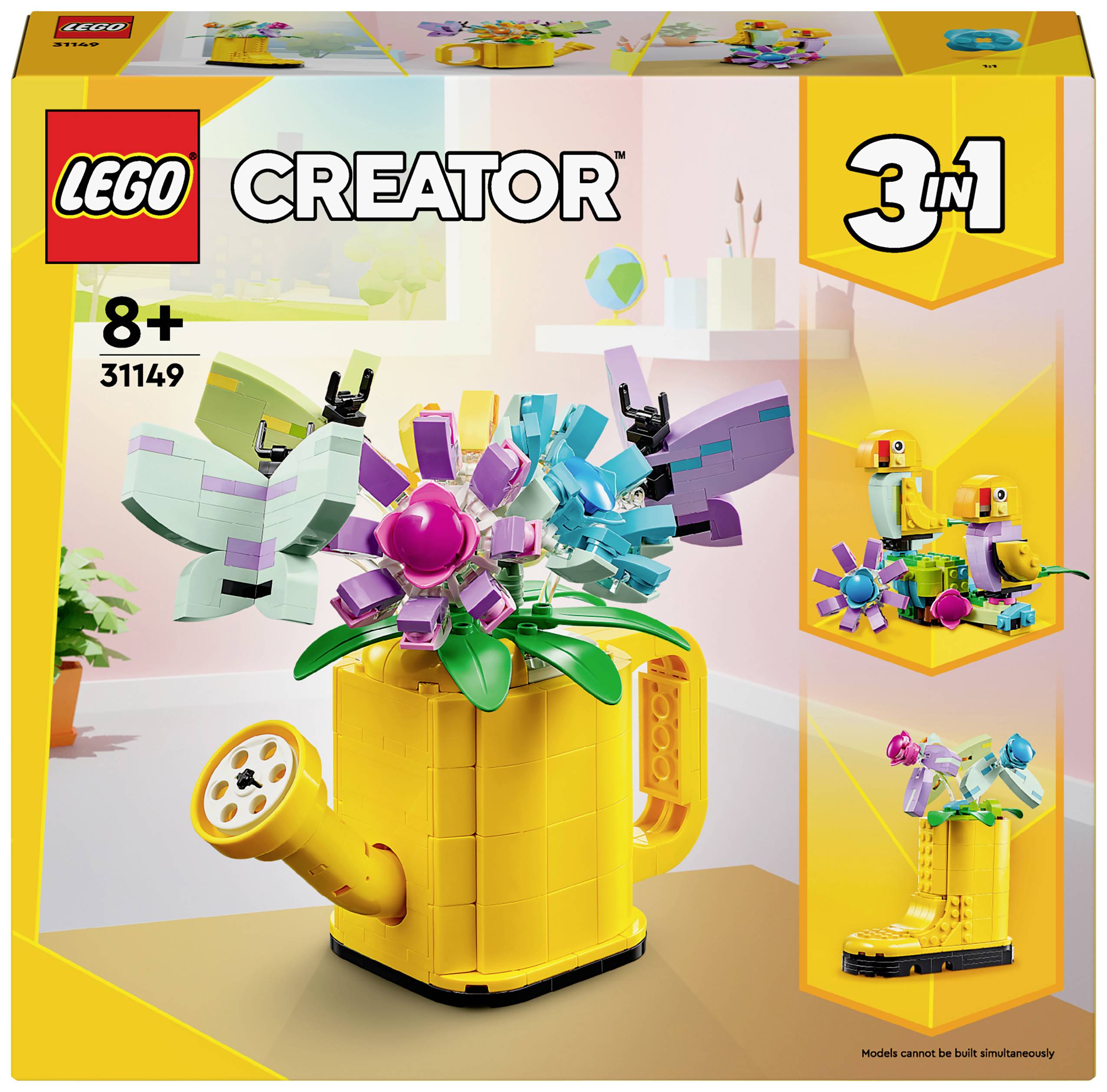 31149 LEGO® CREATOR Gießkanne mit Blumen