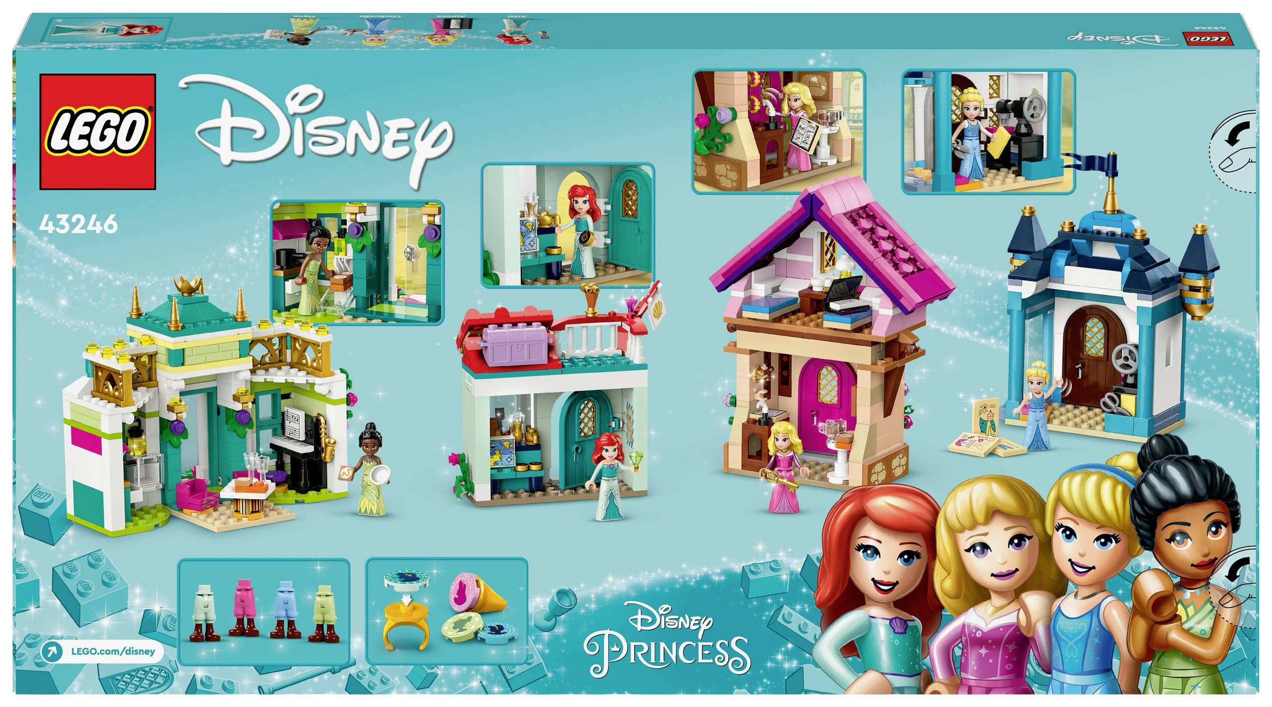 43246 LEGO® DISNEY Disney Prinzessinnen Abenteuermarkt