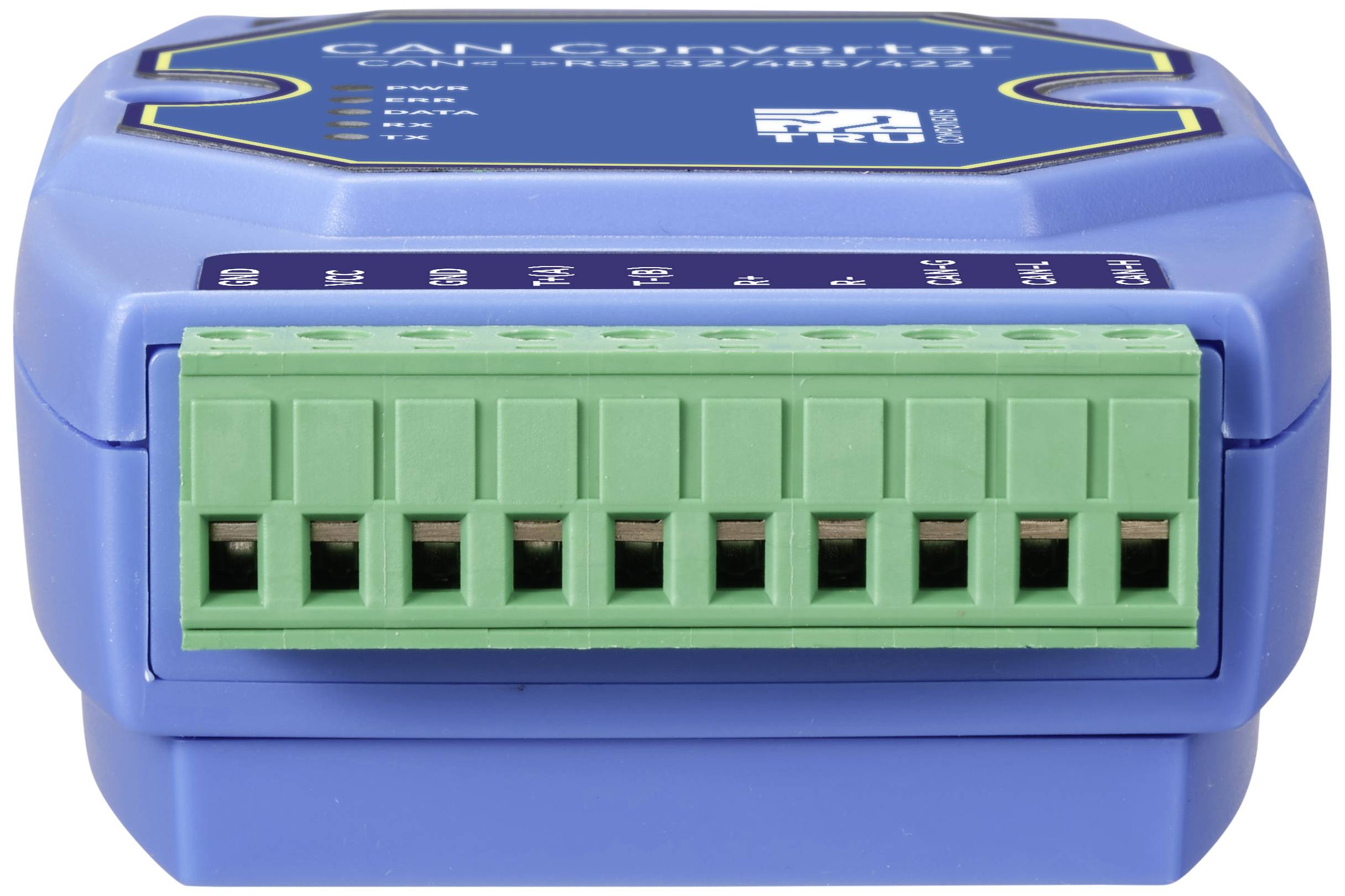 TRU COMPONENTS TC-ECAN-401 Multifunktionsmodul Modbus-RTU, CAN Bus, RS-485, RS-422, RS-232 12 V/DC, 24 V/DC 1St.