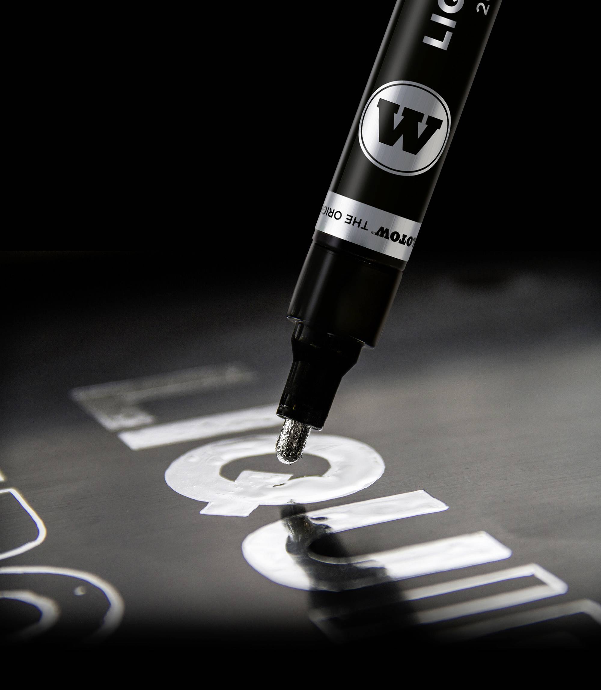 MOLOTOW LIQUID CHROME MO703107 Lackmarker Chrom 1.5 mm, 4mm