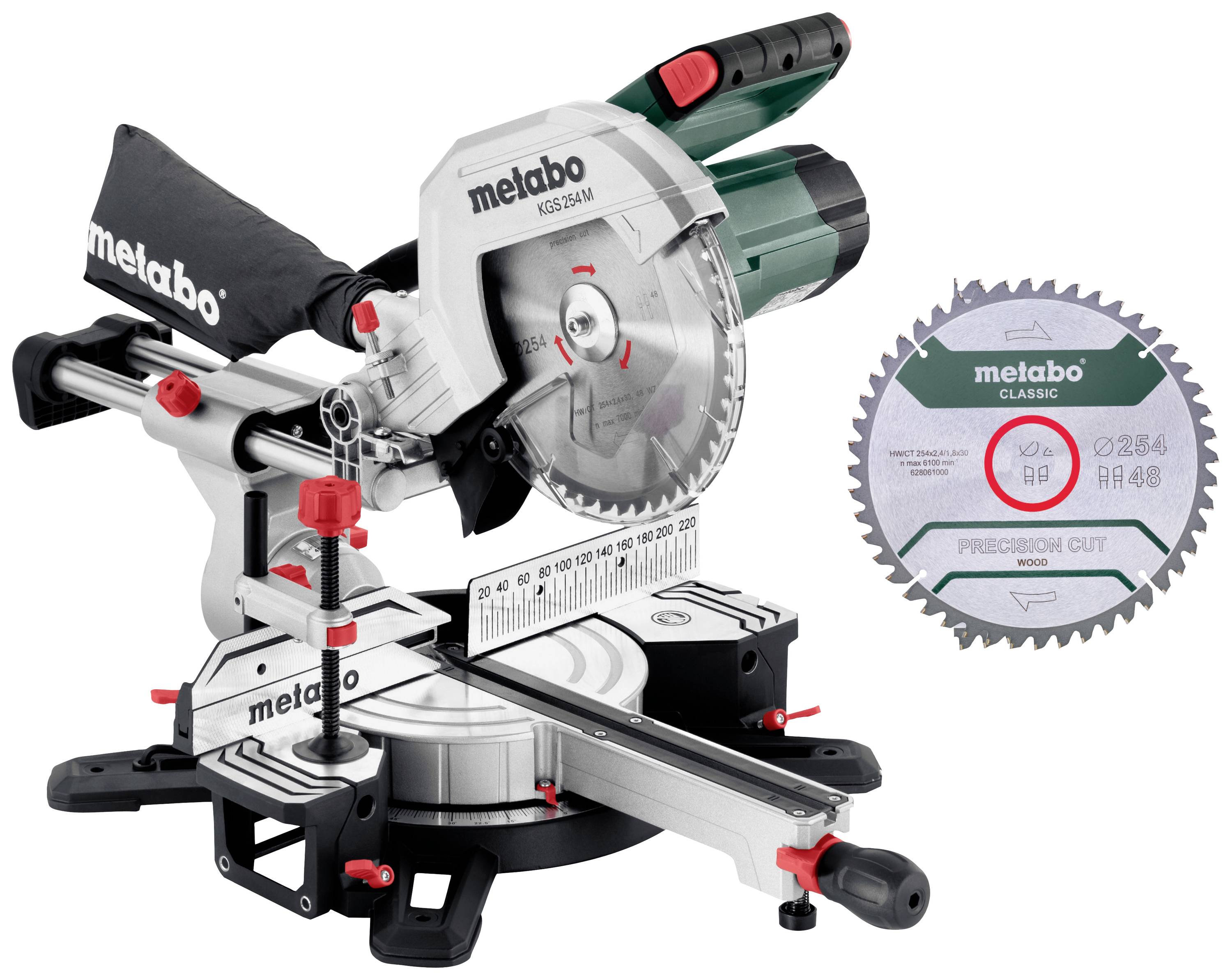 Metabo 613254900 Kappsäge 254mm 30mm 1450W