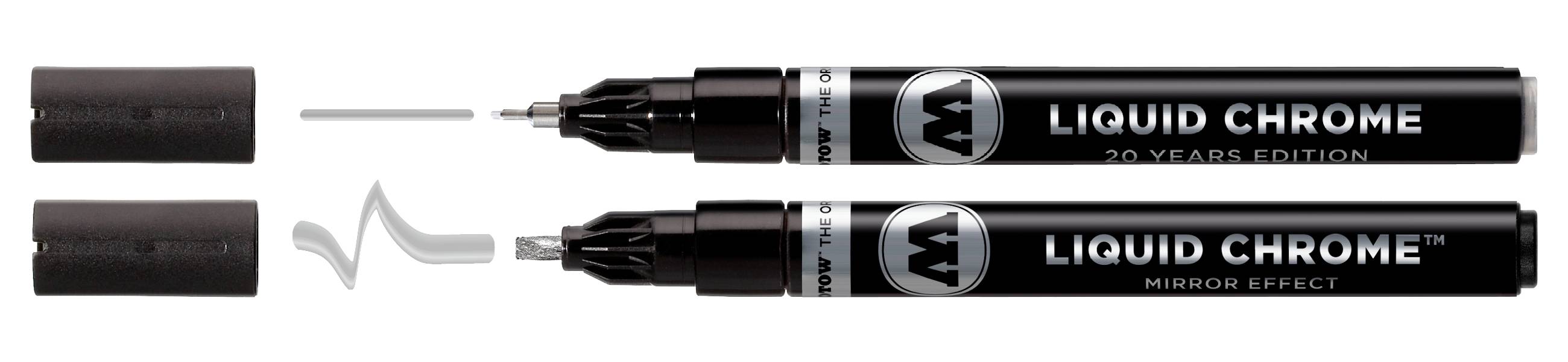 MOLOTOW LIQUID CHROME MO703115 Lackmarker Chrom 1 mm, 3mm