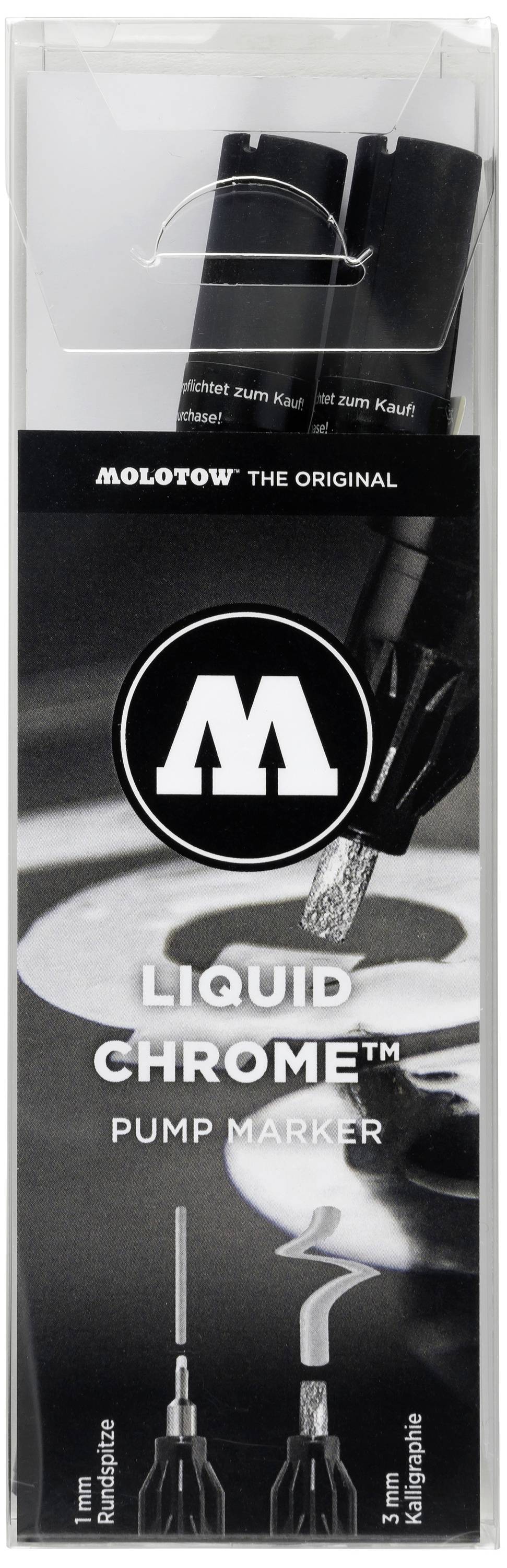 MOLOTOW LIQUID CHROME MO703115 Lackmarker Chrom 1 mm, 3mm