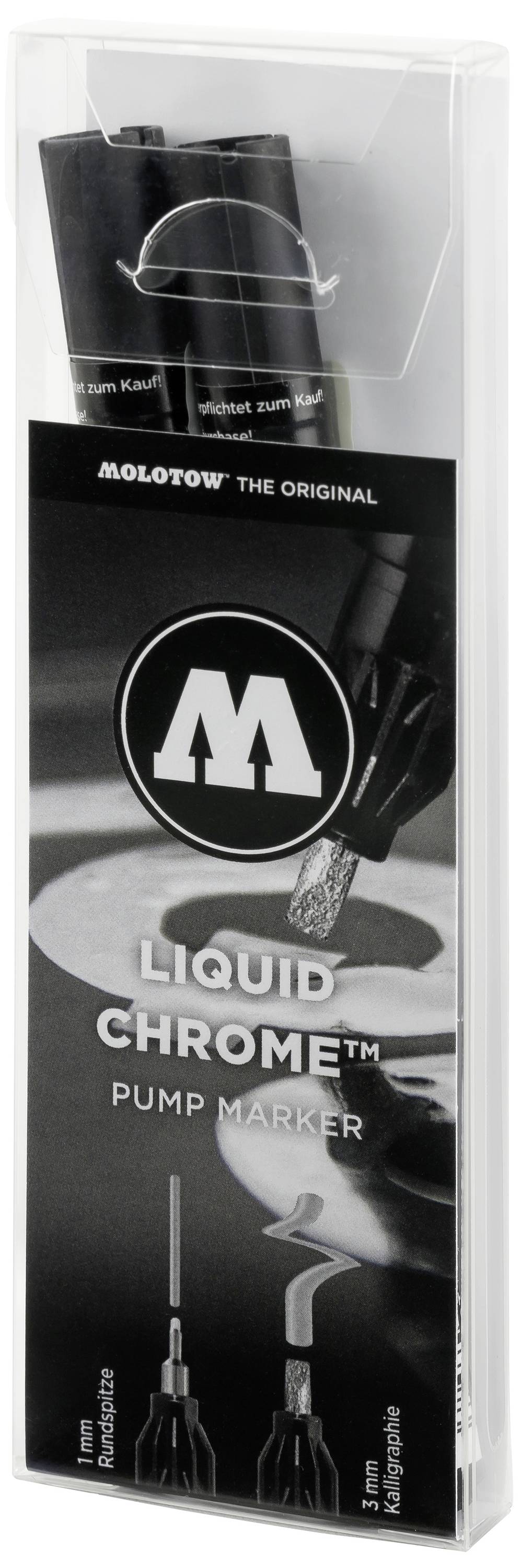 MOLOTOW LIQUID CHROME MO703115 Lackmarker Chrom 1 mm, 3mm