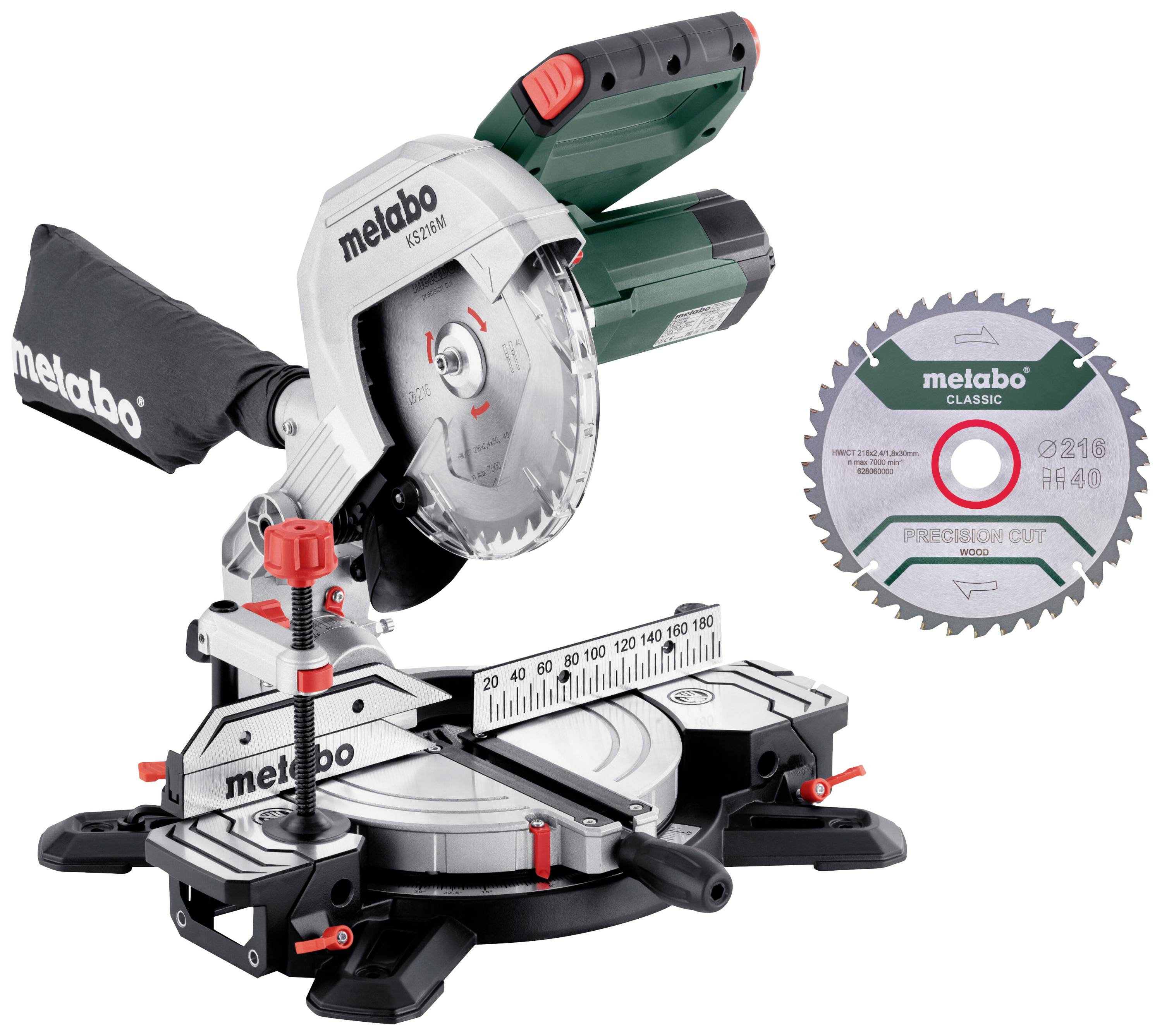 Metabo 610216900 Kappsäge 216mm 30mm 1100W