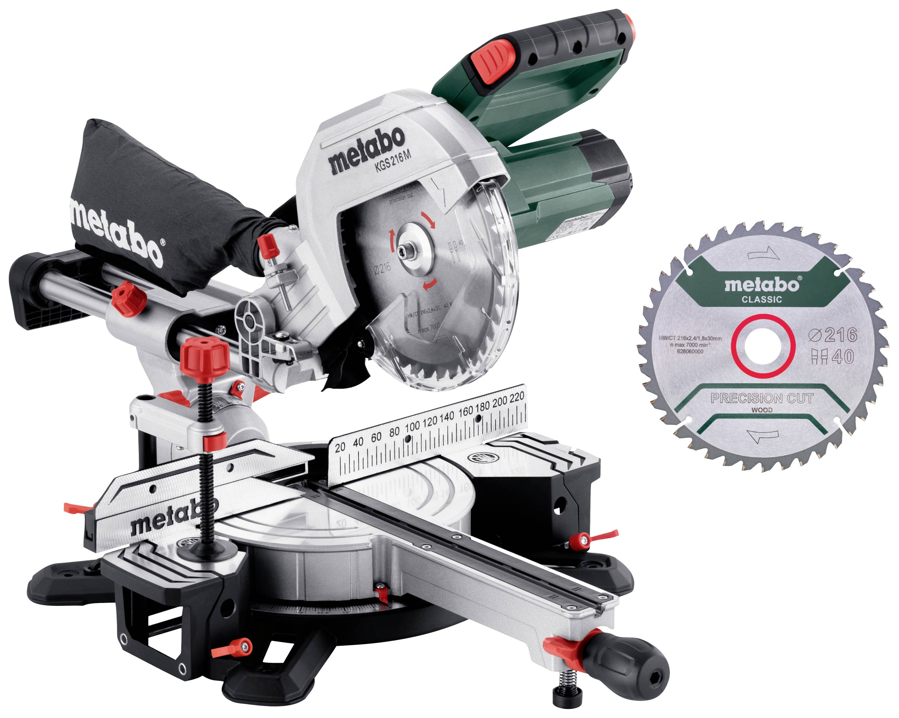 Metabo 613216900 Kappsäge 216mm 30mm 1200W