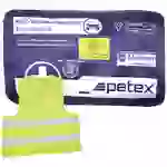 Petex 43939705 Plus blau DIN 13164:2022 inkl. Warnweste gelb EN 20471 Verbandtasche Inkl. Warnweste Pkw, Wohnmobile, Van, SUV Petex 43939705 Plus blau DIN 13164:2022 inkl. Warnweste gelb EN 20471 Verbandtasche Inkl. Warnweste Pkw, Wohnmobile, Van, SUV