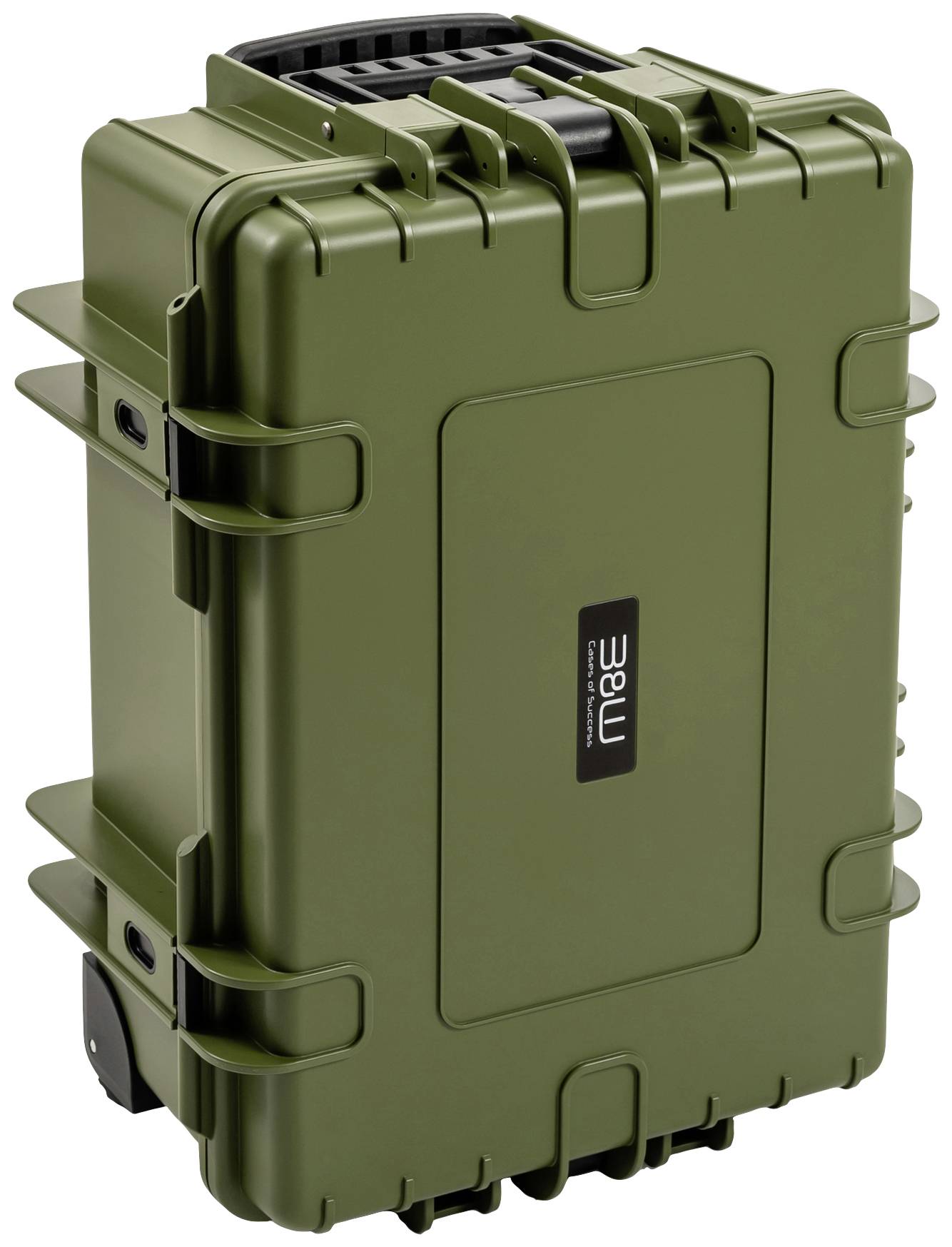 B & W International Outdoor Koffer Typ 6700 42.8l (B x H x T) 610 x 430 x 265mm Bronze-Grün (matt) 6700/BG/SI