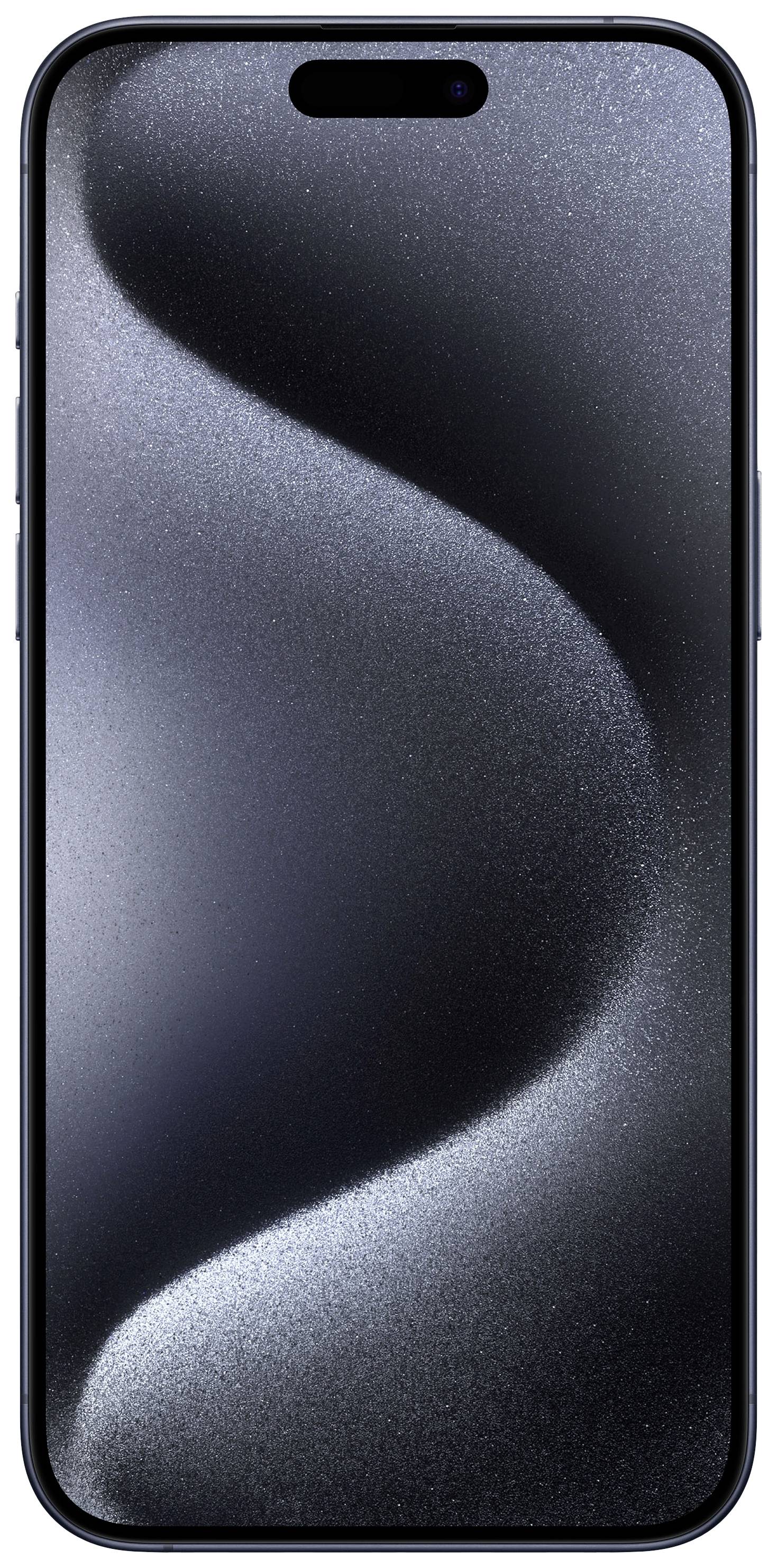 Smartphone mit schwarzem Bildschirm und gebogener glänzender Oberfläche im Hintergrund. Keine sichtbaren Anwendungen oder Symbole.