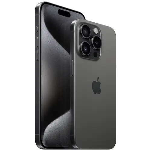 Apple iPhone 15 Pro Titan-Schwarz 128 GB 15.5 cm (6.1 Zoll) Apple iPhone 15 Pro Titan-Schwarz 128 GB 15.5 cm (6.1 Zoll)