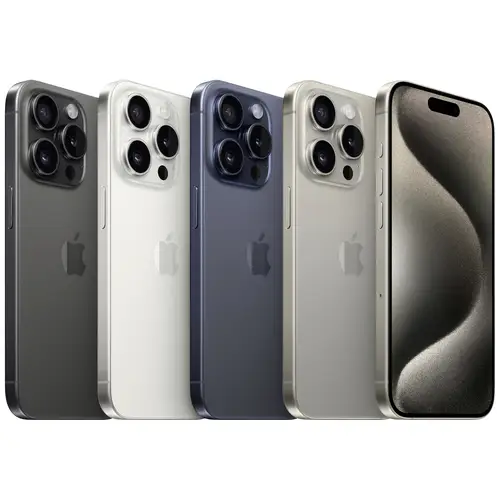 Apple iPhone 15 Pro Titan Natur 256 GB 15.5 cm (6.1 Zoll) Apple iPhone 15 Pro Titan Natur 256 GB 15.5 cm (6.1 Zoll)