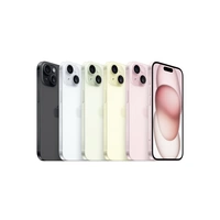 Apple iPhone 15 Schwarz 256 GB 15.5 cm (6.1 Zoll) Apple iPhone 15 Schwarz 256 GB 15.5 cm (6.1 Zoll)