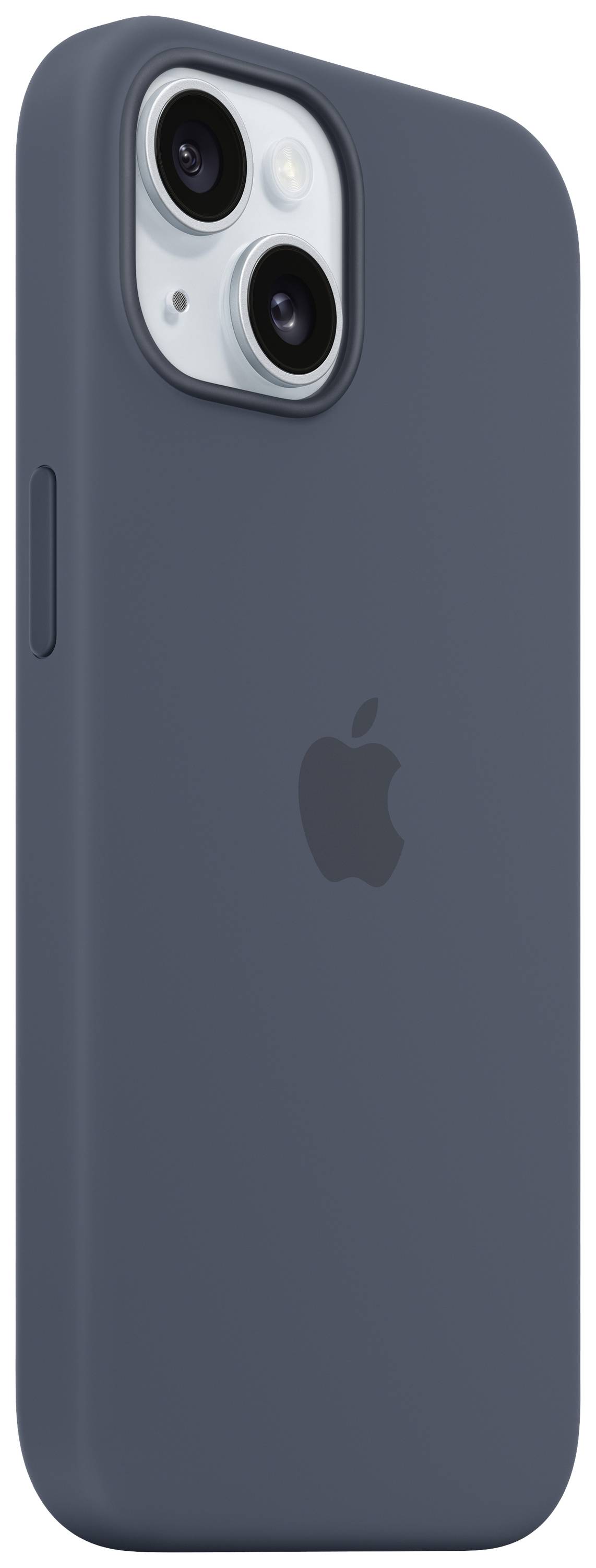 Apple Silicon Case MagSafe Backcover Apple iPhone 15 Sturmblau Induktives Laden, Stoßfest MT0N3ZM/A
