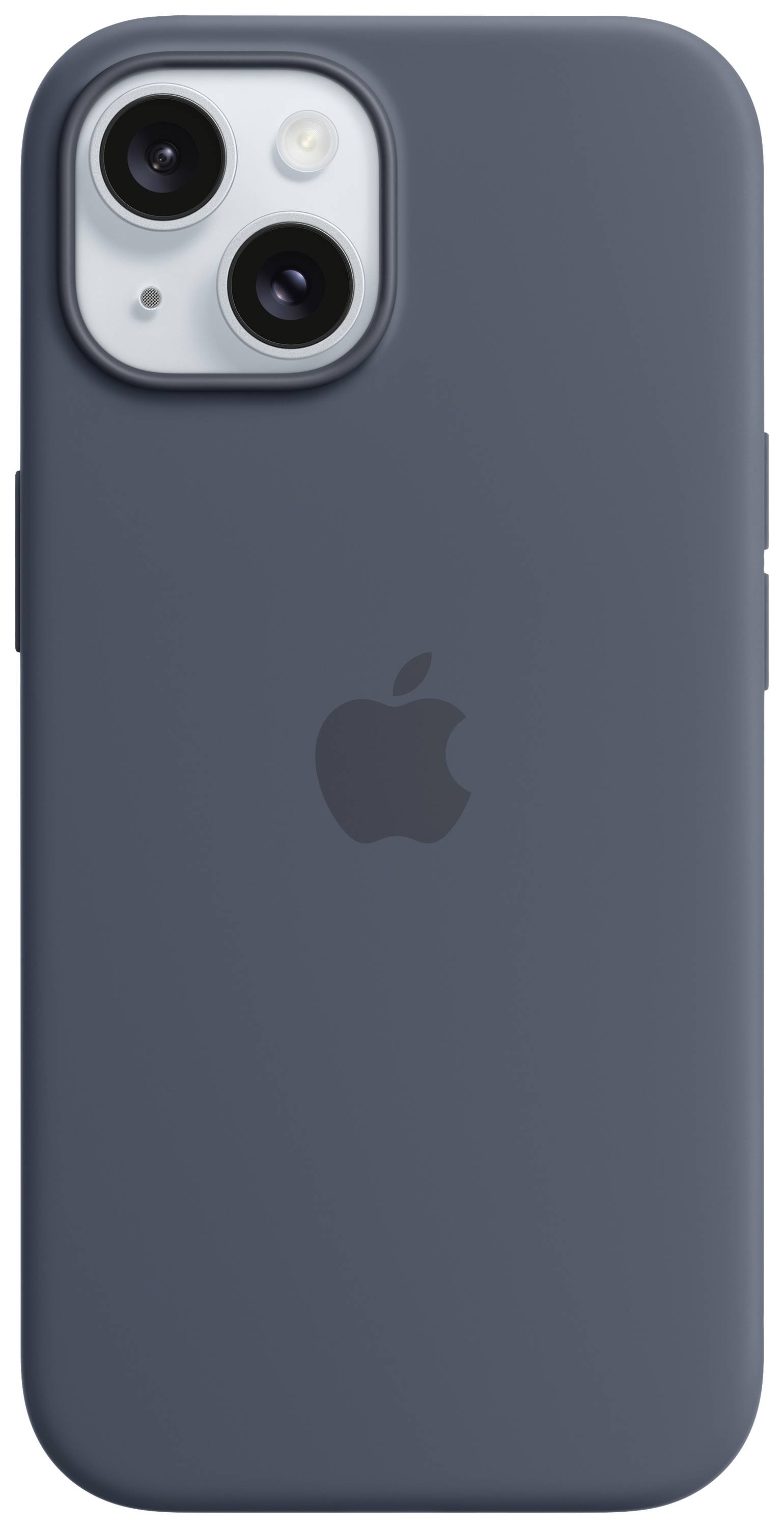 Apple Silicon Case MagSafe Backcover Apple iPhone 15 Sturmblau Induktives Laden, Stoßfest MT0N3ZM/A