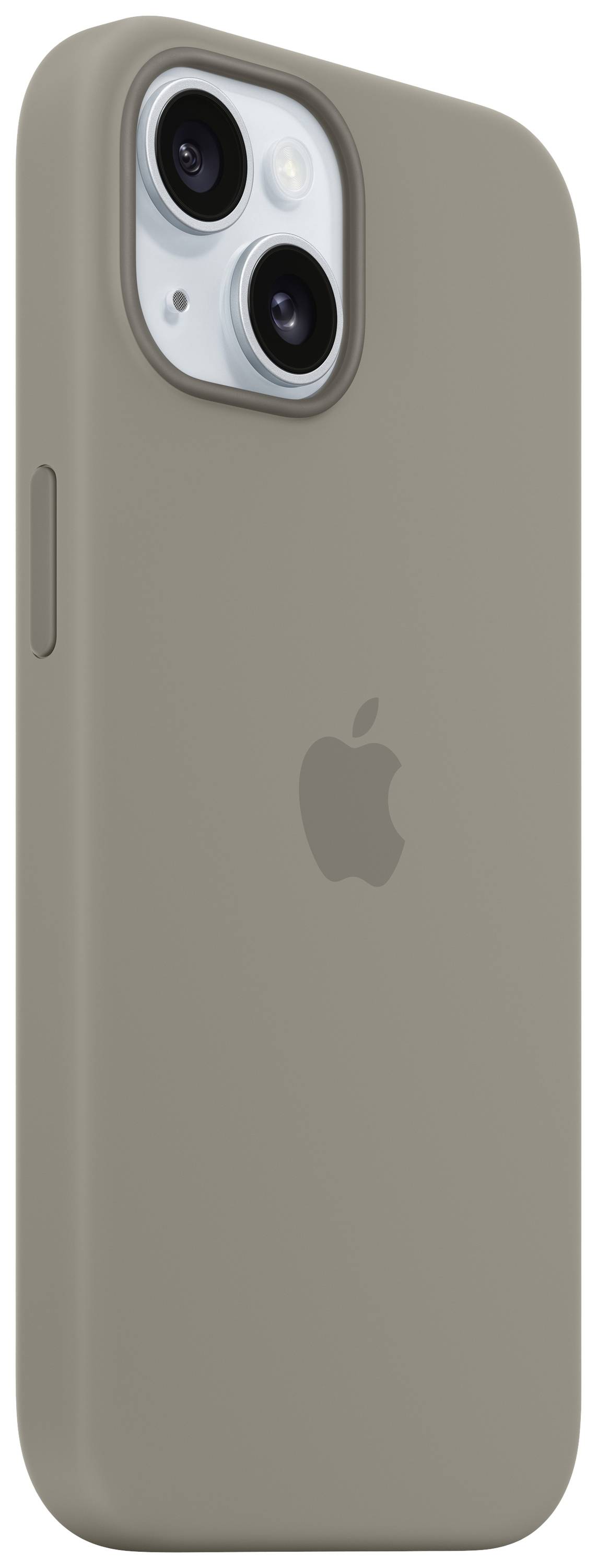 Apple Silicon Case MagSafe Backcover Apple iPhone 15 Tonbraun Induktives Laden, Stoßfest MT0Q3ZM/A