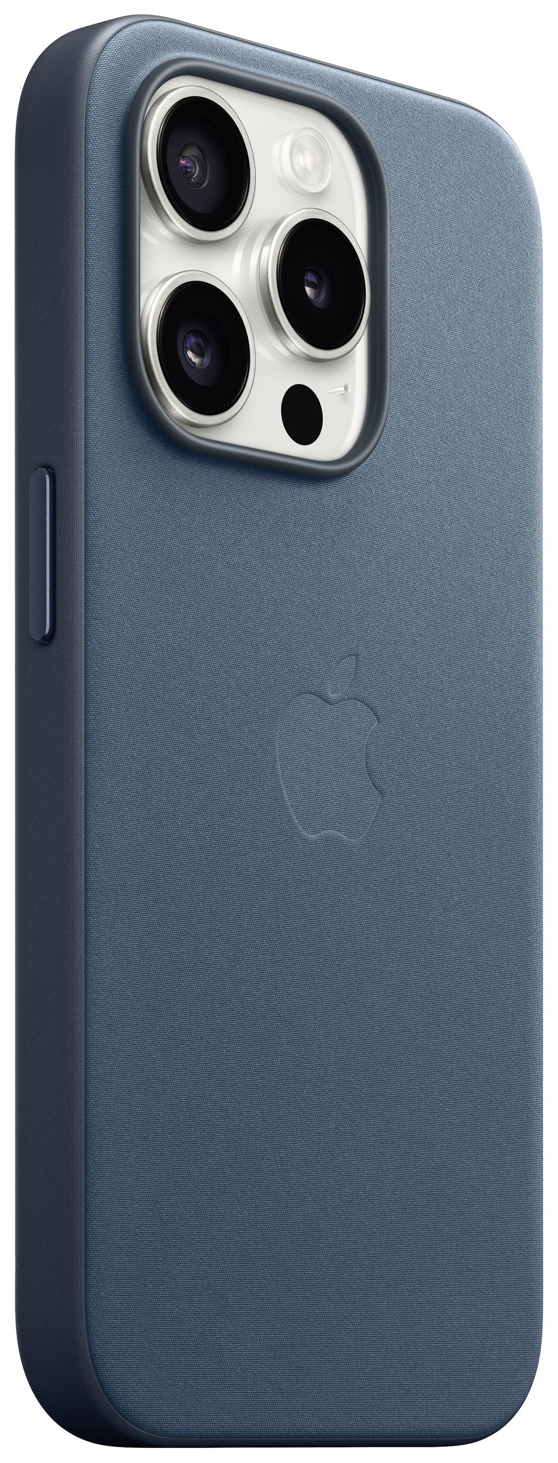 Apple Finewoven Case Backcover Apple iPhone 15 Pro Pazifikblau Induktives Laden, Stoßfest MT4Q3ZM/A