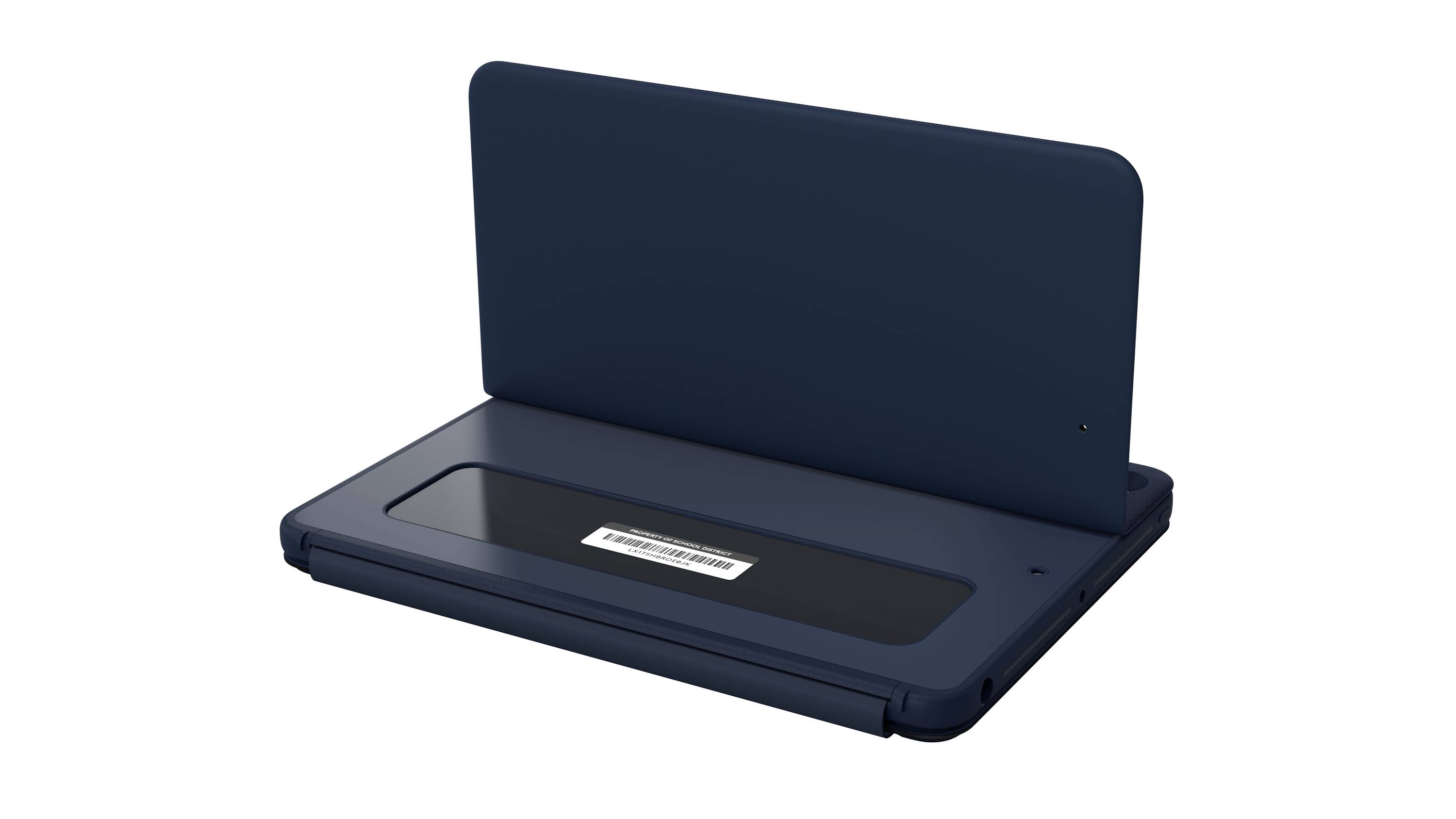 Logitech Rugged Combo 3 Touch for Education - Tastatur und Foliohülle - mit Trackpad - Apple Smart connector - QWERTZ -