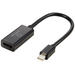 Renkforce Mini-DisplayPort Adapterkabel HDMI-A Buchse 0.16 m Schwarz RF-5947252 vergoldete Steckkon