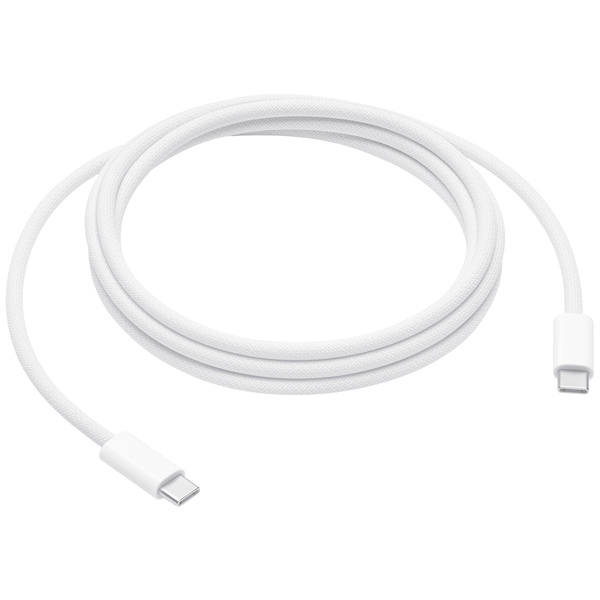 Apple 240 W USB-C Charge Cable (2 m) Ladekabel [1x USB-C® Stecker - 1x USB-C® Stecker] 2.00 m Weiß