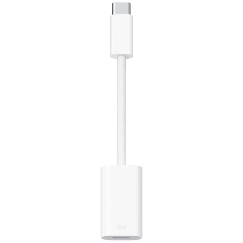 Apple iPad/iPhone/iPod Adapterkabel [1x USB-C® - 1x Lightning] Weiß