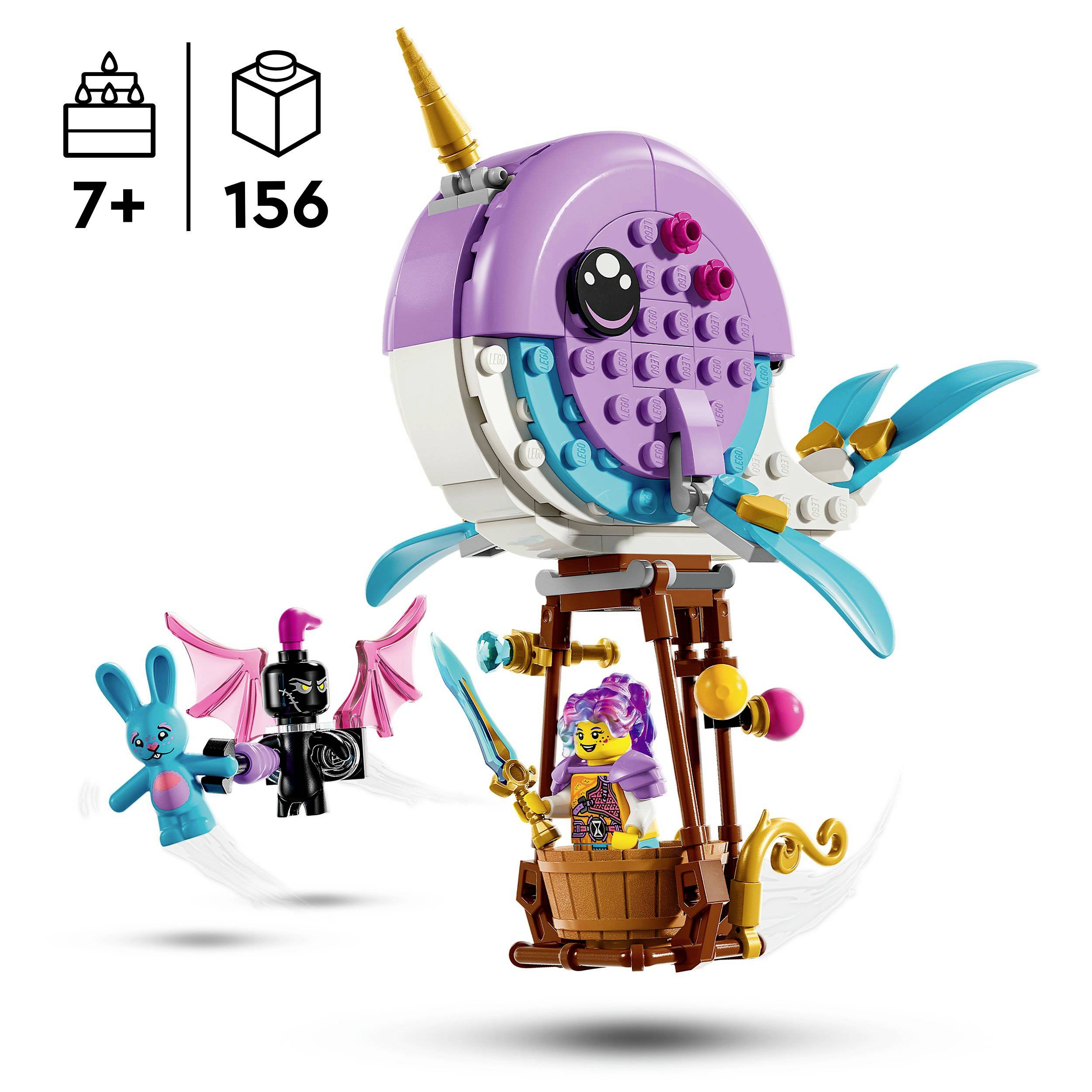 71472 LEGO® DREAMZZZ Izzies Narwal-Heißluftballon