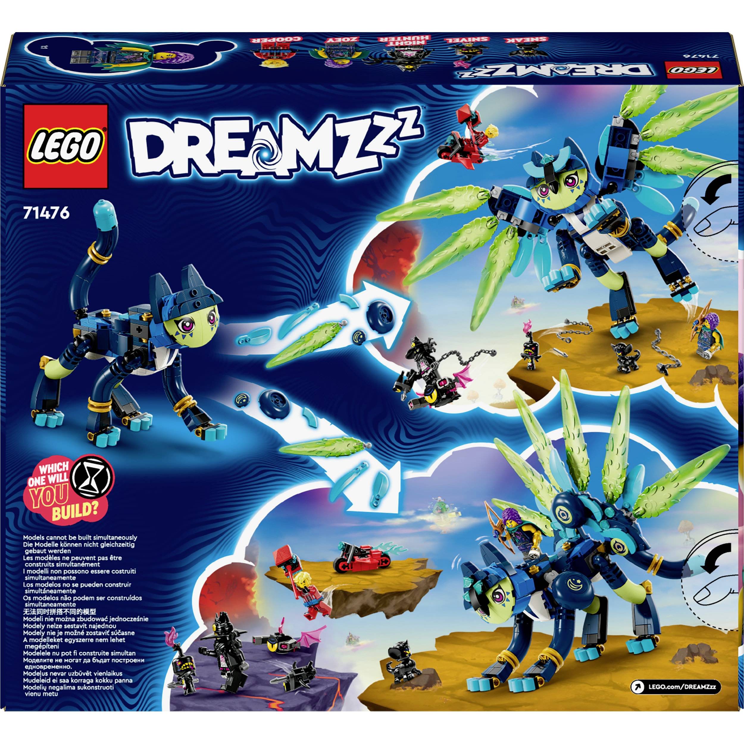 71476 LEGO® DREAMZZZ Zoey und die Katzeneule Zian