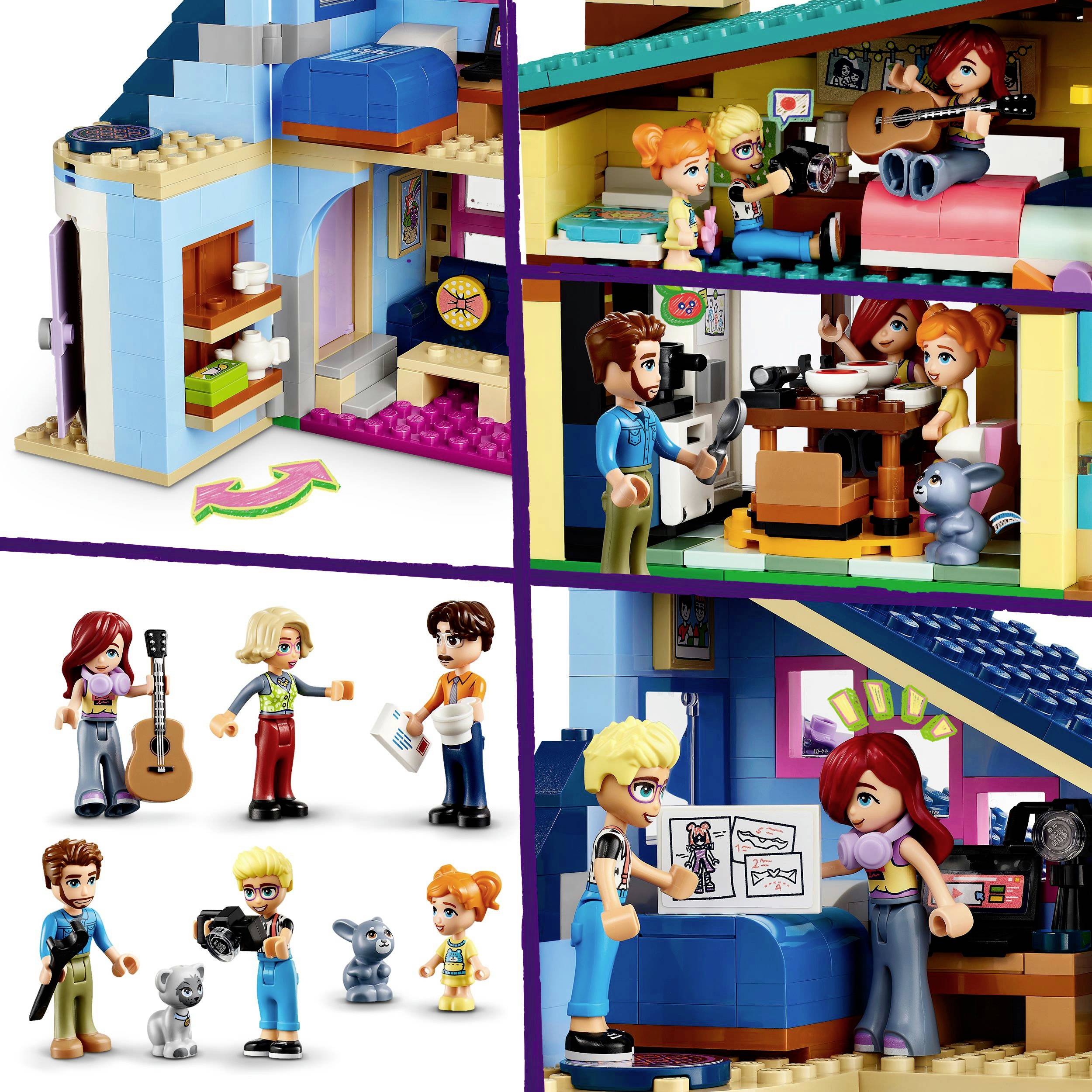 42620 LEGO® FRIENDS Ollys und Paisleys Familien Haus