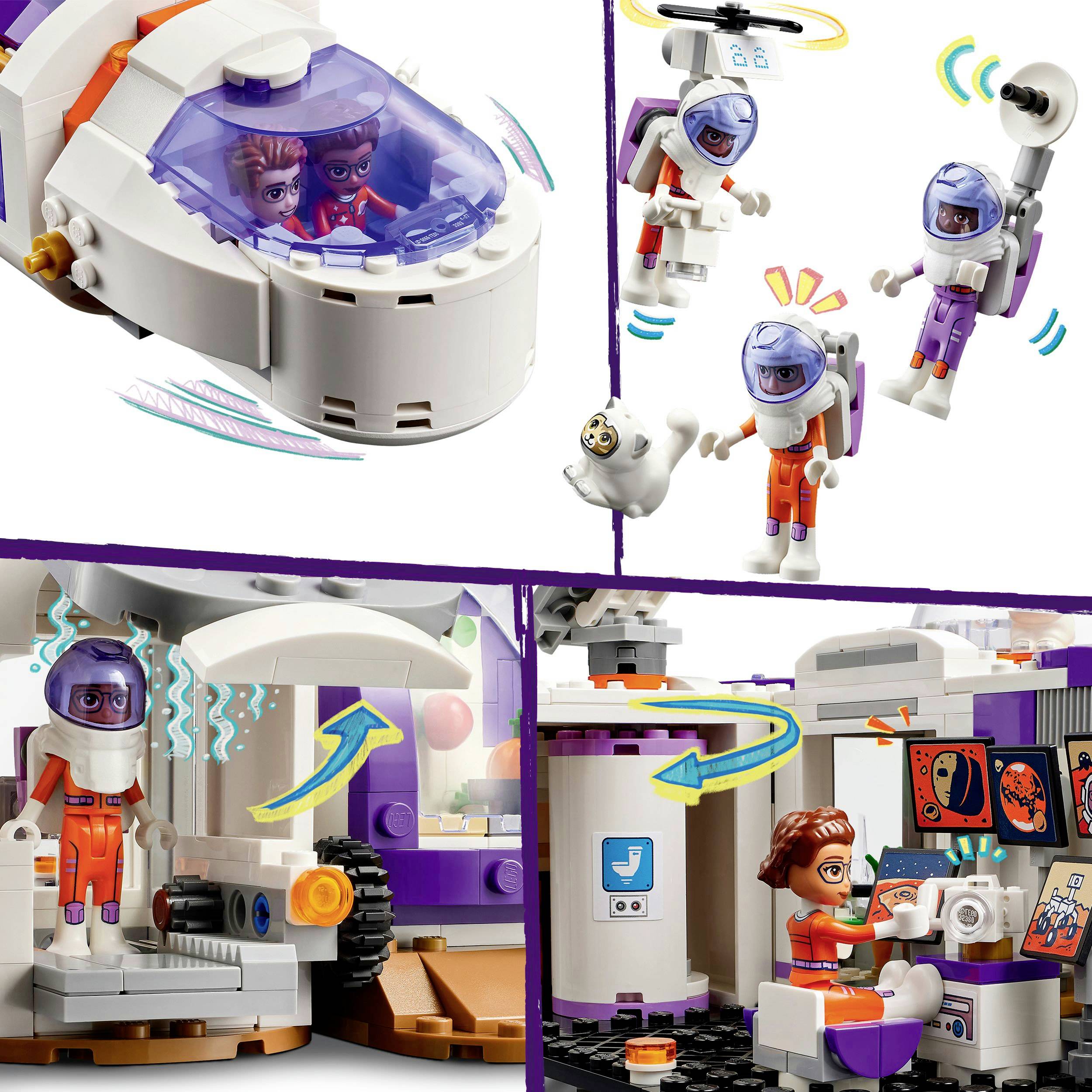 42605 LEGO® FRIENDS Mars-Raumbasis mit Rakete