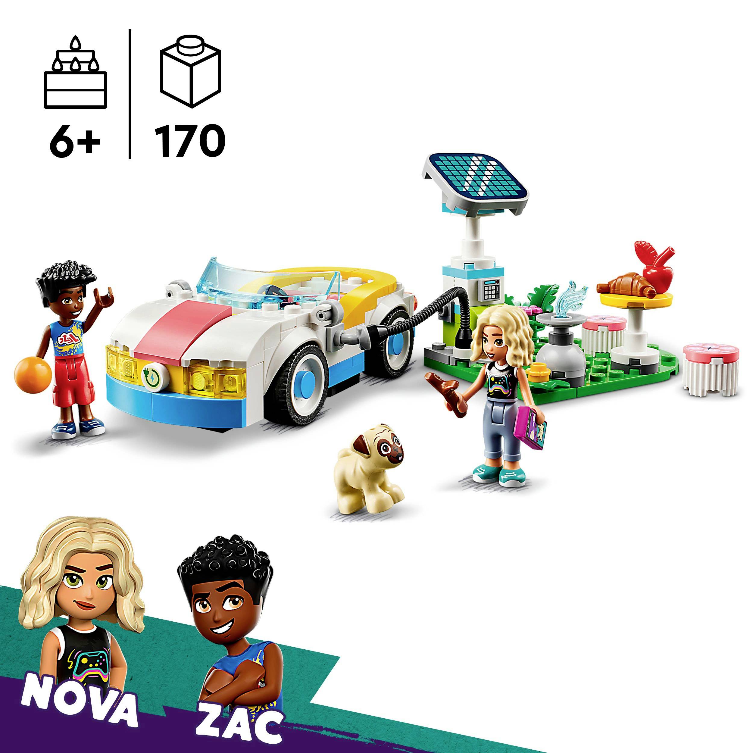 42609 LEGO® FRIENDS E-Auto mit Ladestation