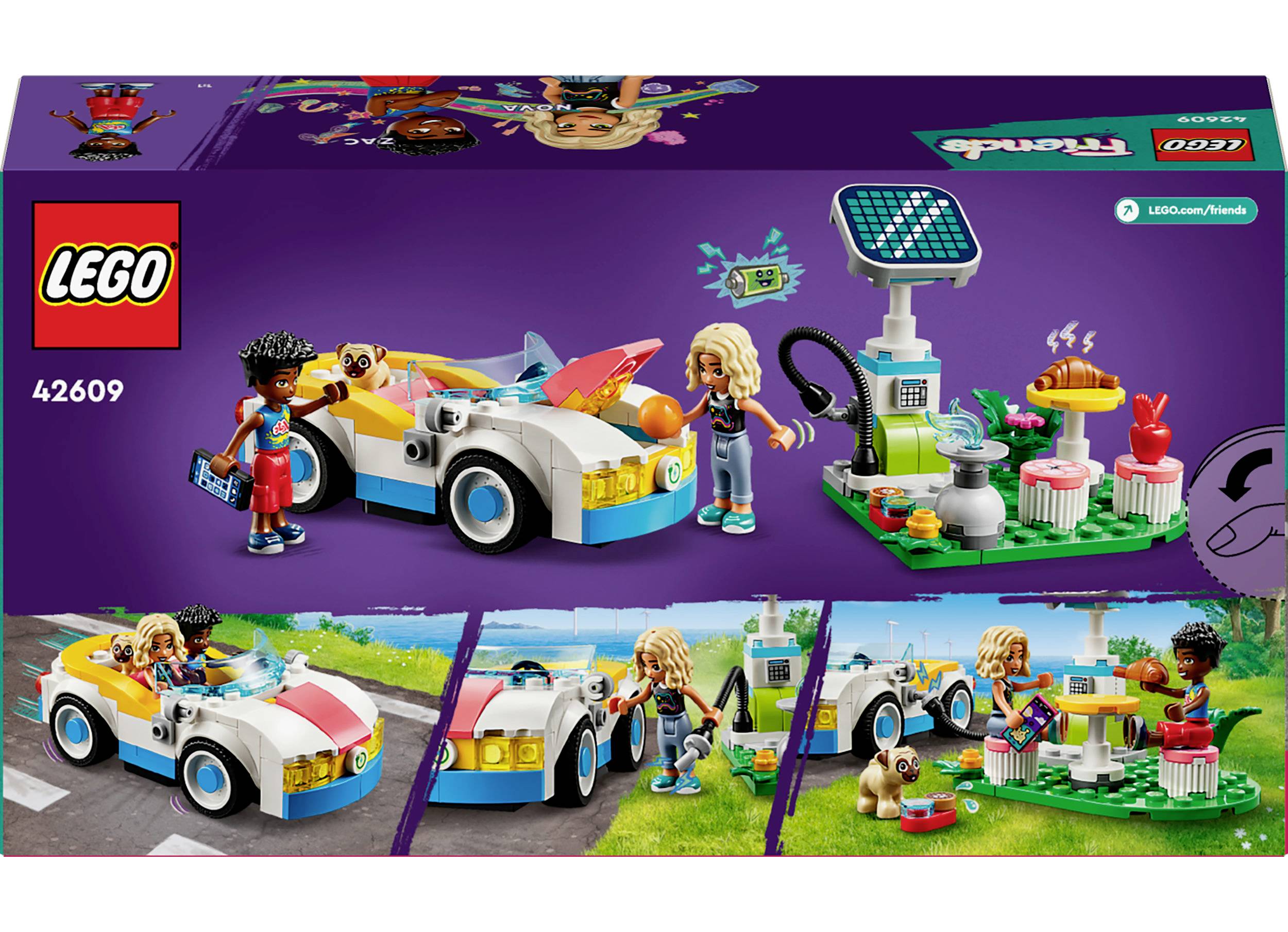 42609 LEGO® FRIENDS E-Auto mit Ladestation