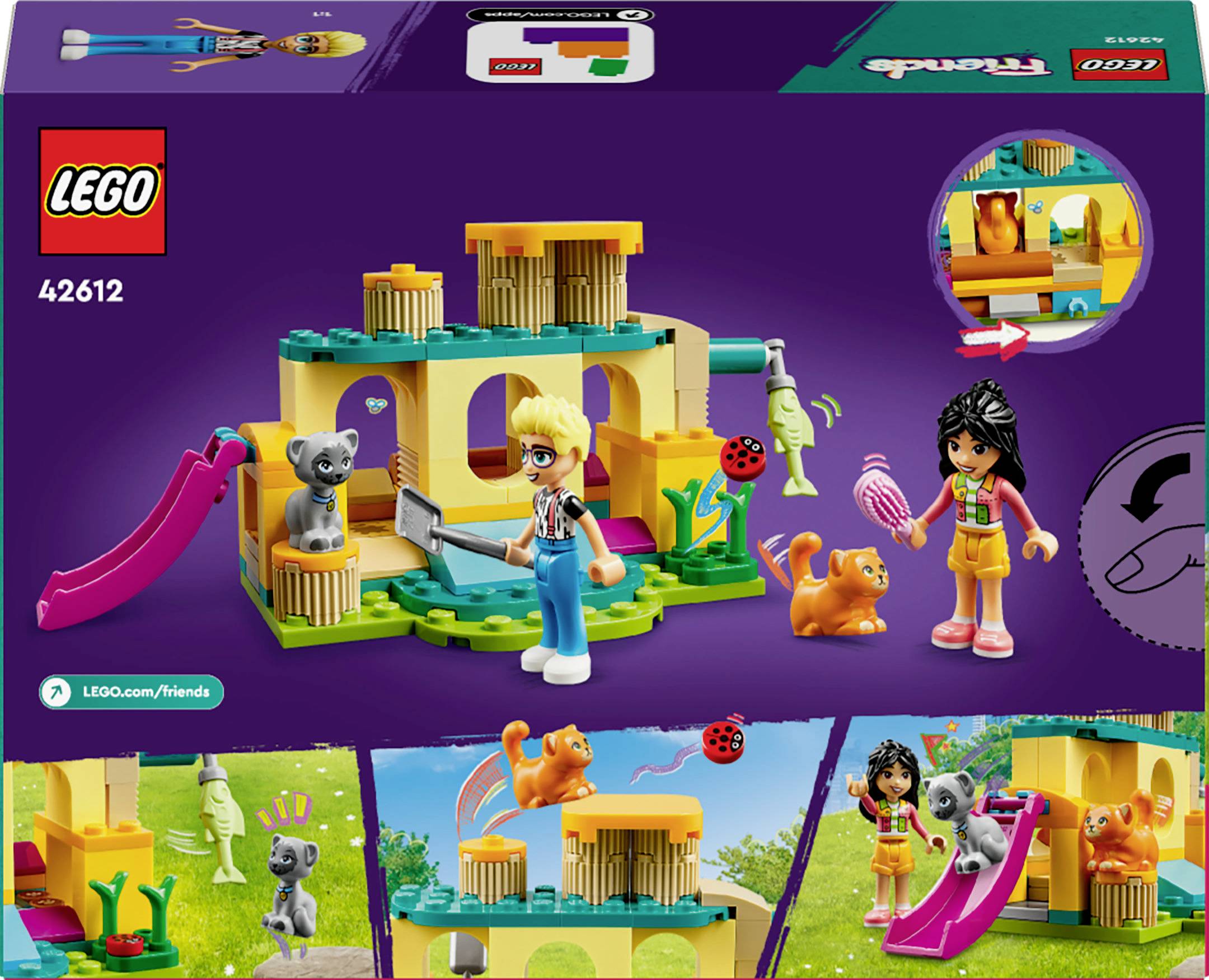 42612 LEGO® FRIENDS Abenteuer auf dem Katzenspielplatz