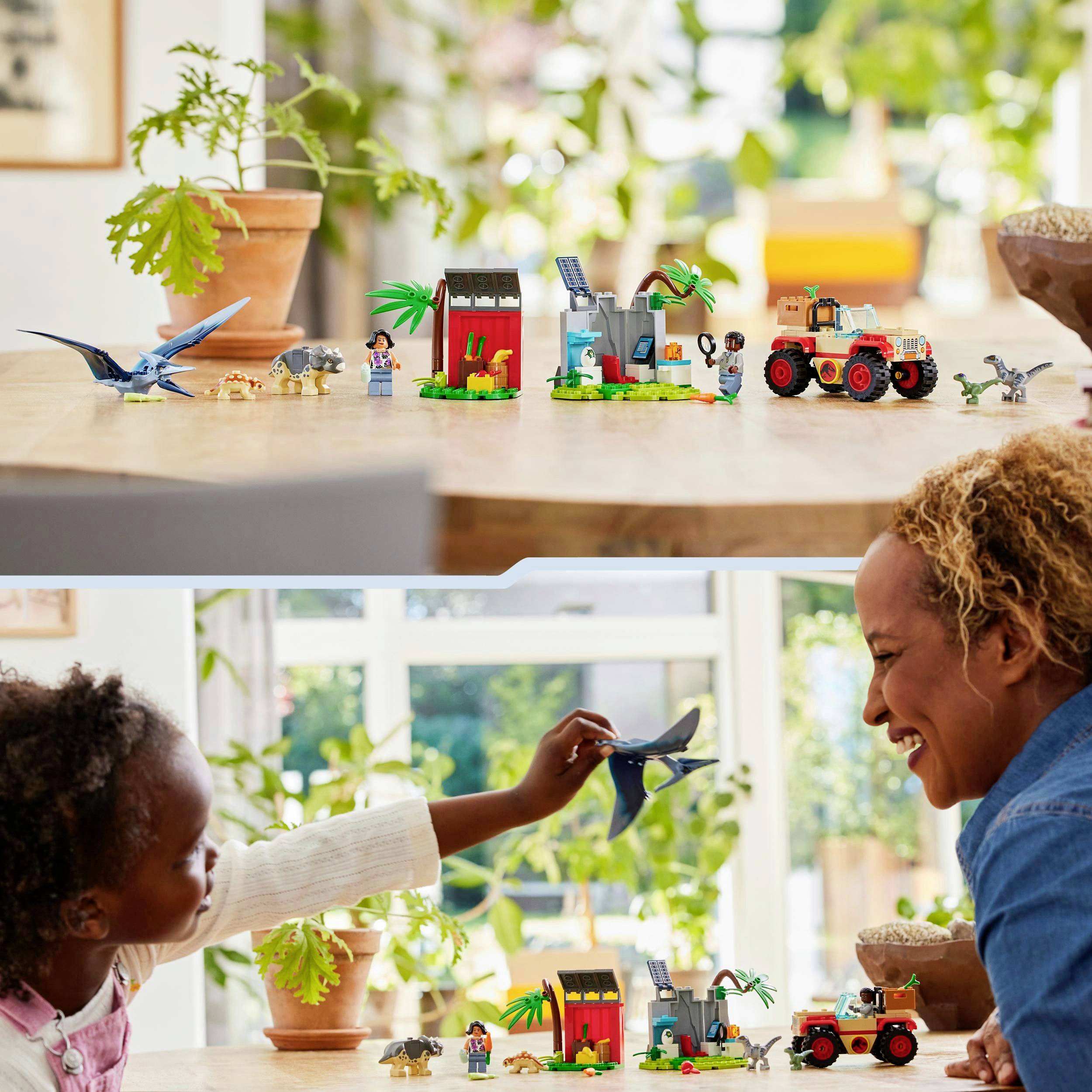 76963 LEGO® JURASSIC WORLD™ Rettungszentrum für Baby-Dinos