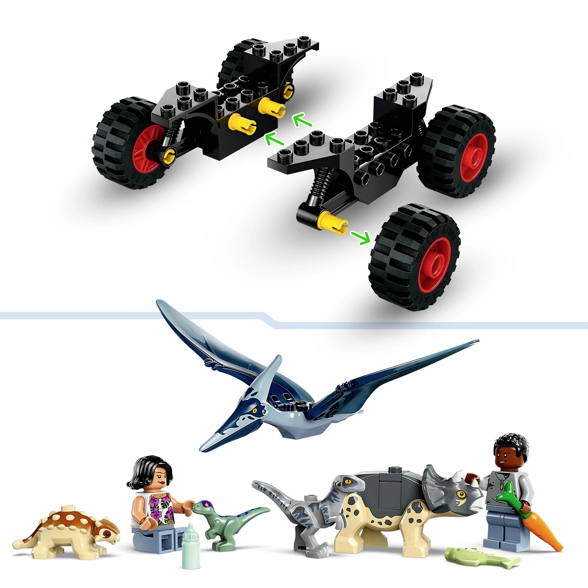 76963 LEGO® JURASSIC WORLD™ Rettungszentrum für Baby-Dinos